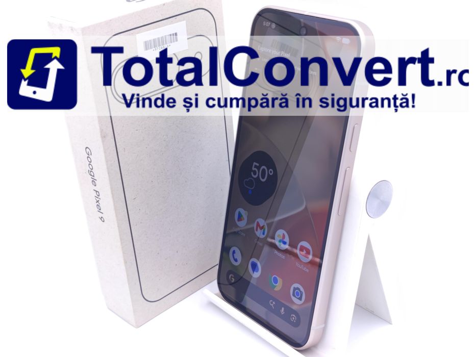 Google Pixel 9 256GB Porcelain 12GB Single, Garantie 24 luni | #D97288