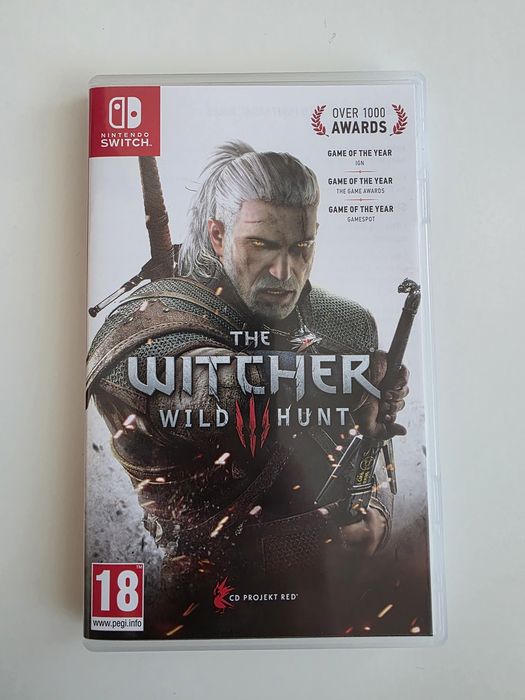 Joc Witcher 3 Wild Hunt consola Nintendo Switch 1 & 2 upgrade gratuit la remastered si DLC