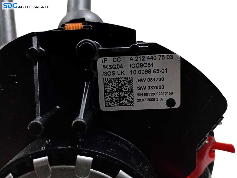 Ansamblu Maneta Stergatoare Maneta Cruise Control Limitator Viteza Spira Volan Mercedes Clasa E Class W212 2009 - 2016 Cod A2124407503 [LR0840]