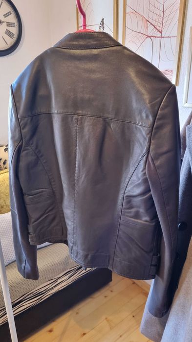 Дамско кожено яке Mango