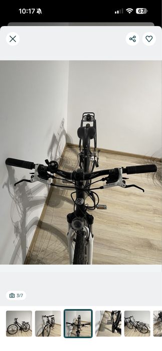 Bicicleta Trekking Bike Manufaktur Black Cross Marime S