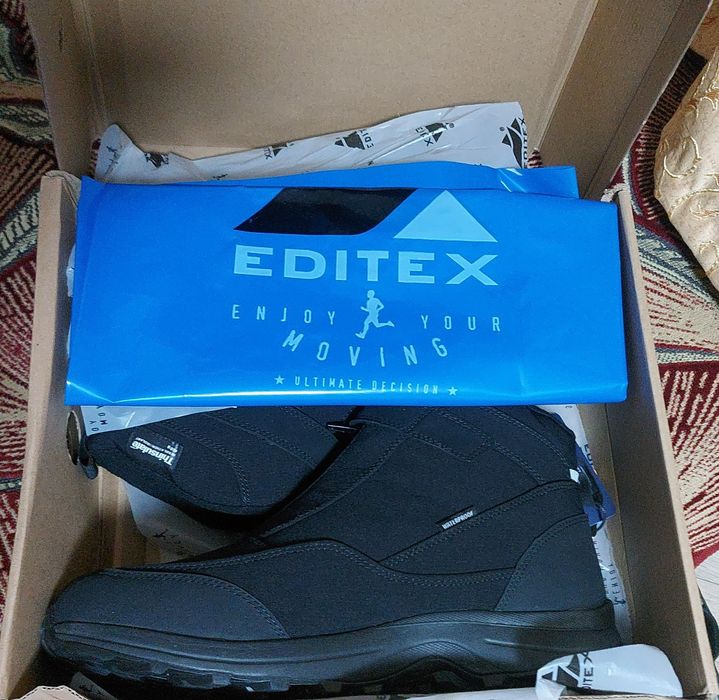 Новые зимние кроссовки EDITEX Windmaster 46 размер!