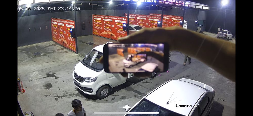 Camera ustanovka / Установка камеры