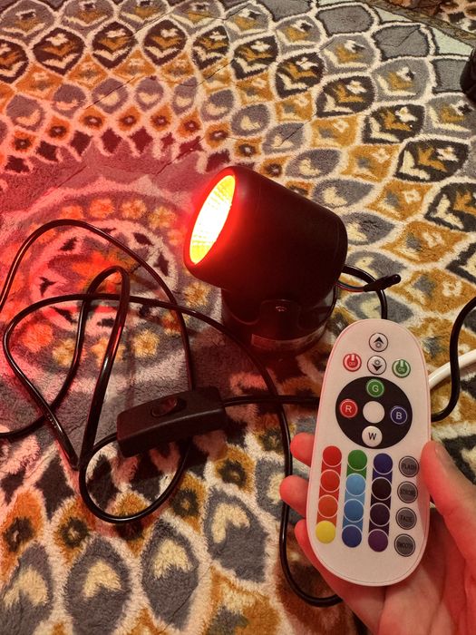 Прожектор разноцветный