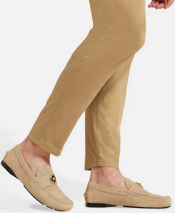 VERSACE оригинални нови велурени мокасини 42-ри размер