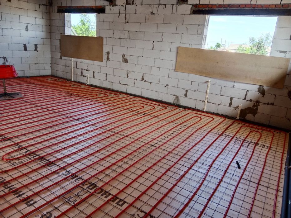 Теплый пол в частном доме