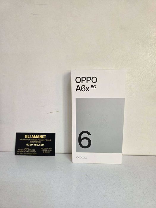 Oppo A6x 5G, SIGILAT - KLI Amanet