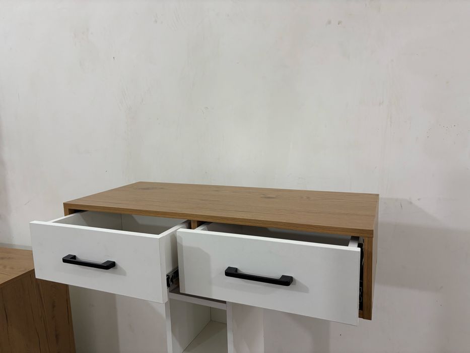 Навесная тумба консоль 2 ящиков хорошо выбор