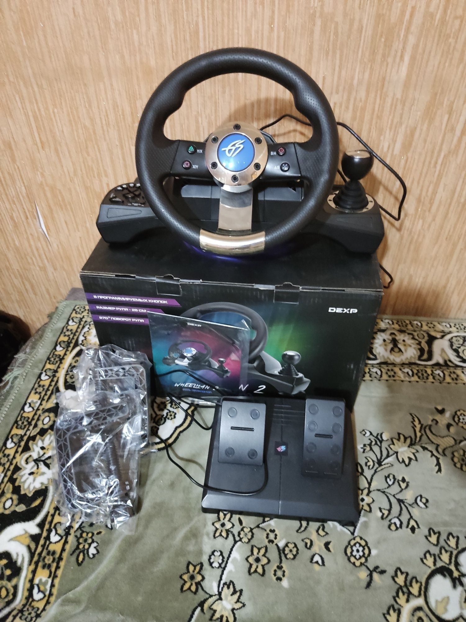 Продам игровой руль DEXP WHEELMAN 2: 20 000 тг. - Приставки Павлодар на Olx