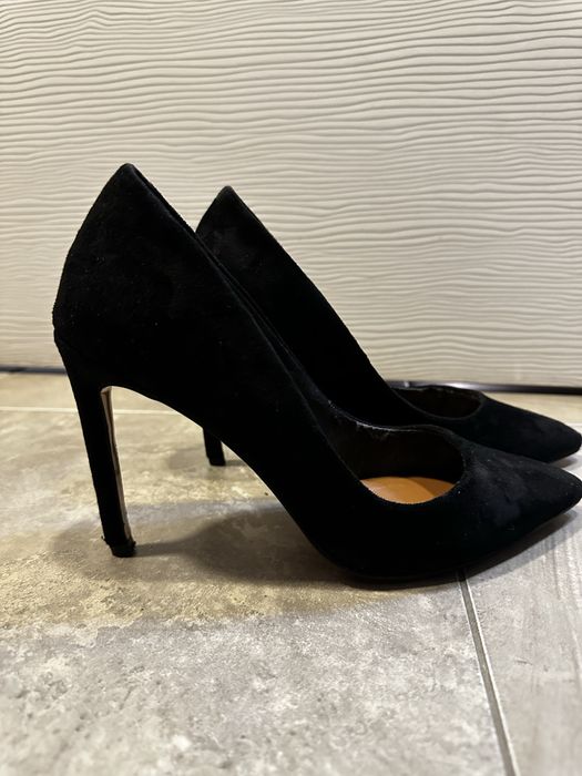 Туфли замшевые, размер 38