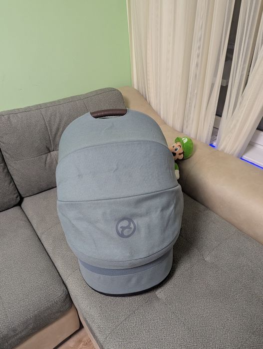 Cybex cot s lux - sky blue color