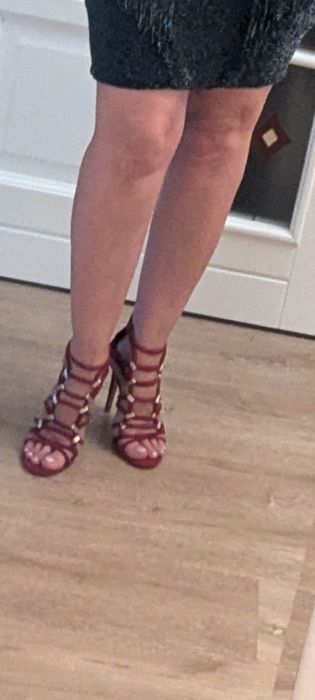Sandale piele intoarsa