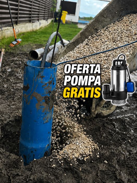Foraje Puturi Apa Denisipari Prelungiri Piloni Pompa Gratuit