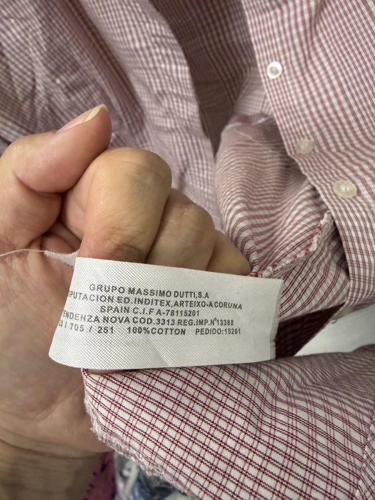 Платье рубашка Massimo Dutti
