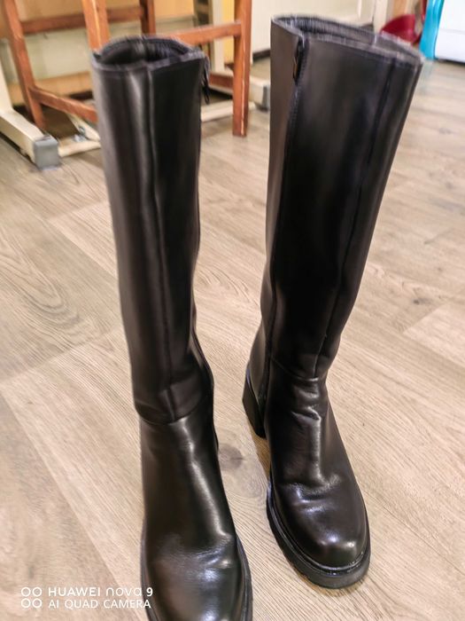 Дамски ботуши естествена кожа