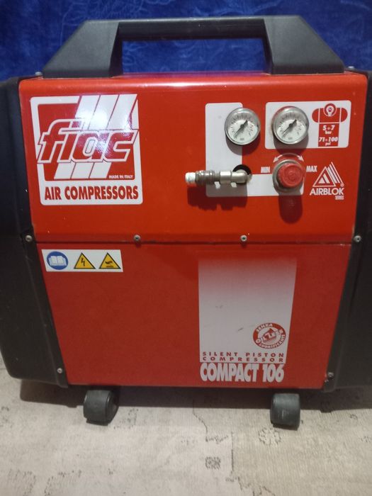 Compresor aer silențios fiac,103L, 57dB