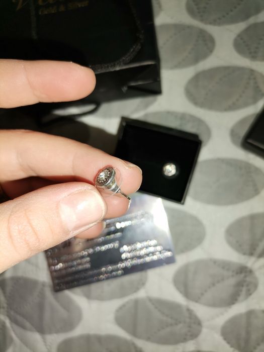 Нови 925 сребърни обеци