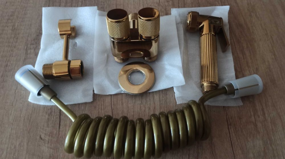 Хигиенна душ система с двоен/троен кран - 5 цвята