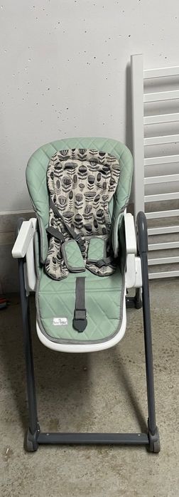 Столче за хранене Lorelli - Party, Frosty Green Leather