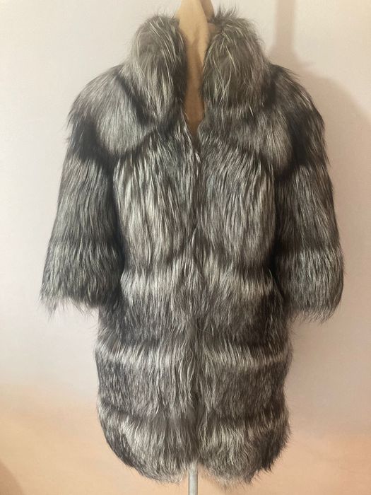 Полушубок из чернобурки автоледи р-р 44