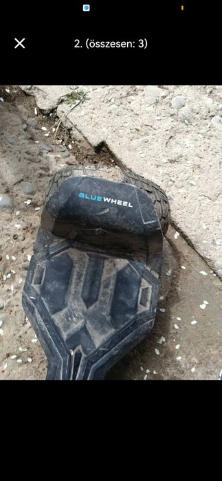 Hoverboard Bluewheel HX510 pentru piese, fără baterie