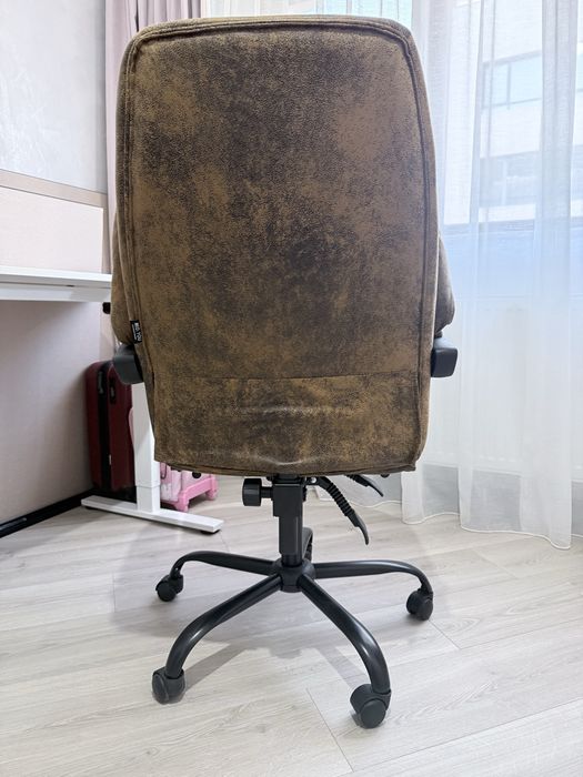 Birou reglabil electric + scaun tapitat de birou