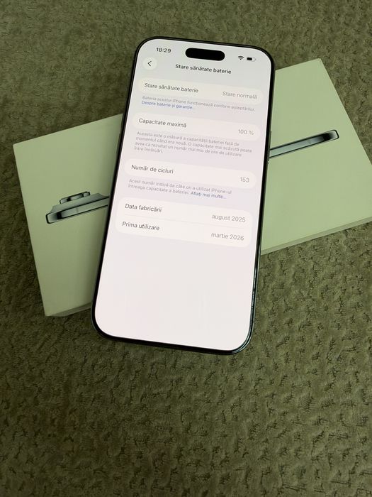 Iphone 17 AIR 100% baterie