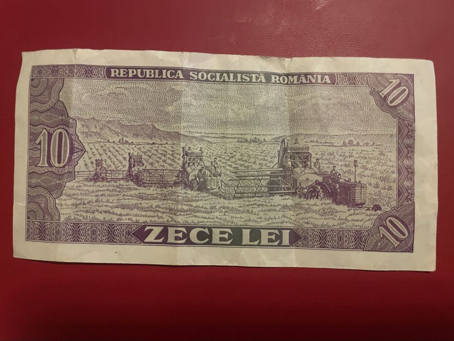 Bancnotă de 10 lei stare foarte bună