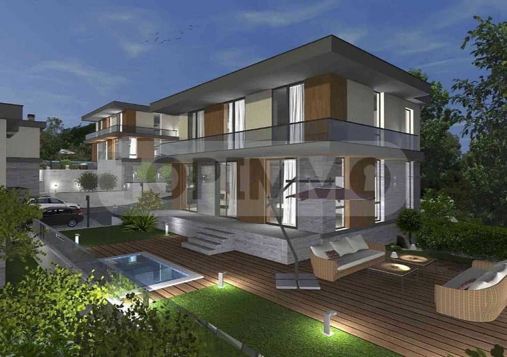 Двуетажна къща ново строителство в м-т Горна Трака