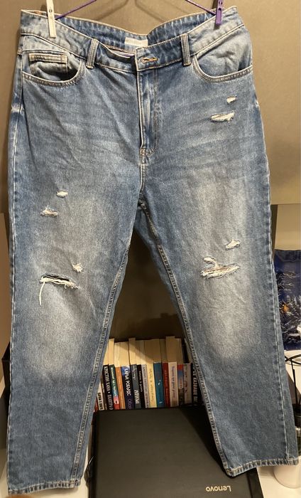 Дамски дънки размер 46 цена 18 лв