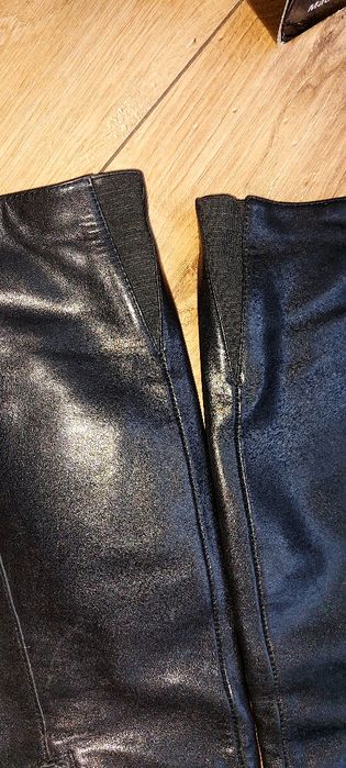 Сапоги кожа 37р Осень Баскони