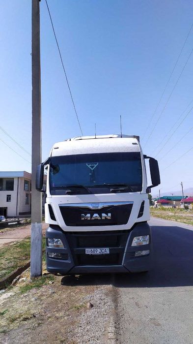 Продаёться MAN euro6 с прицепом "100 куб"