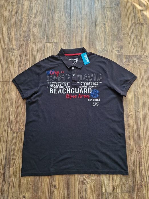Страхотна мъжка тениска CAМР DАVID размер
3XL, нова с етикет, размери
