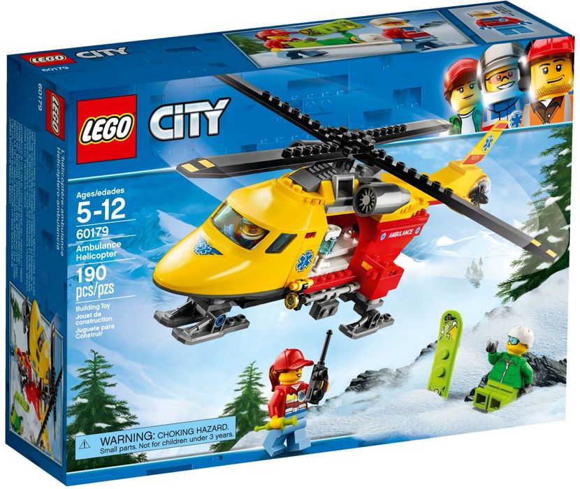Lego City 60179 (sigilat) - Ambulance Helicopter (2018)