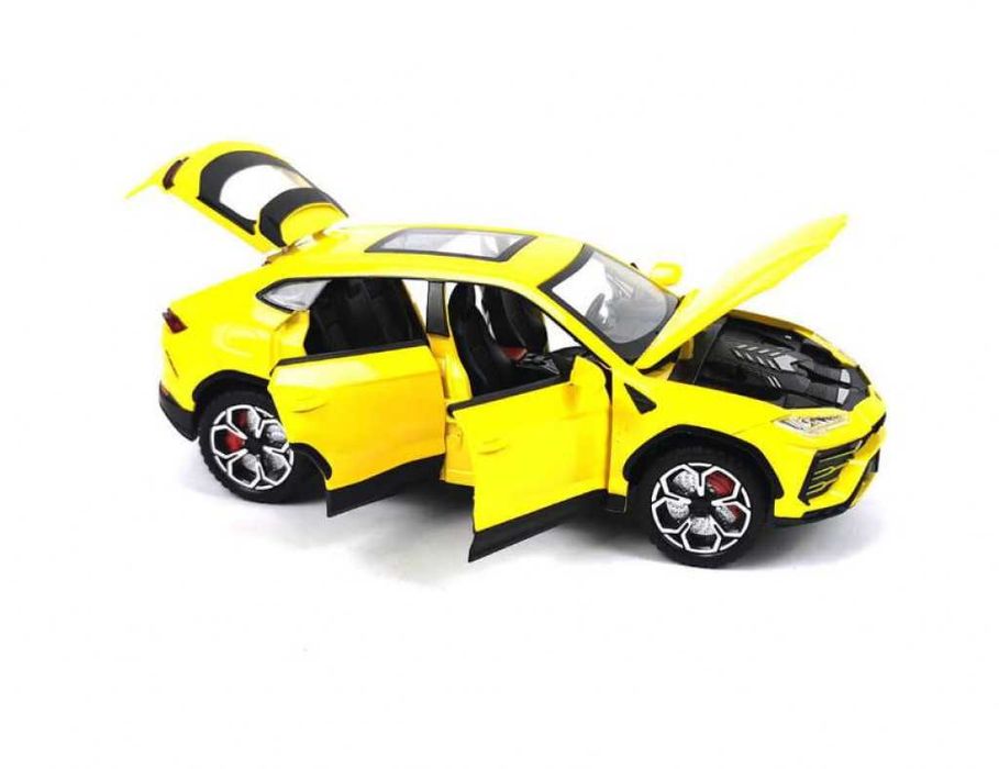 Метален джип Lamborghini Urus – Пушек, звук и светлина/3 ЦВЯТА