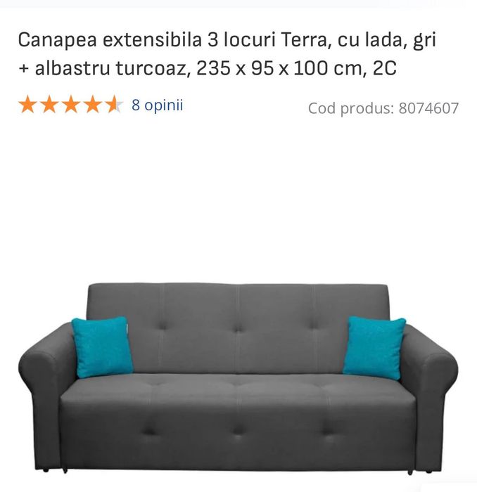 Canapea extesibila