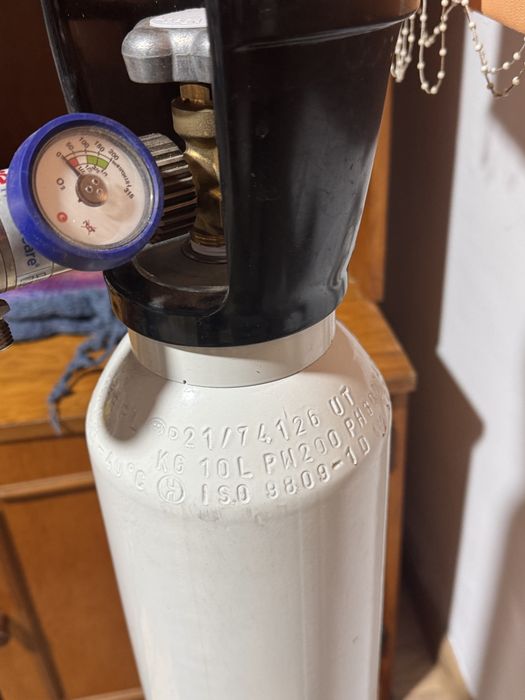 Butelie de oxigen + reductor noua gata de folosire