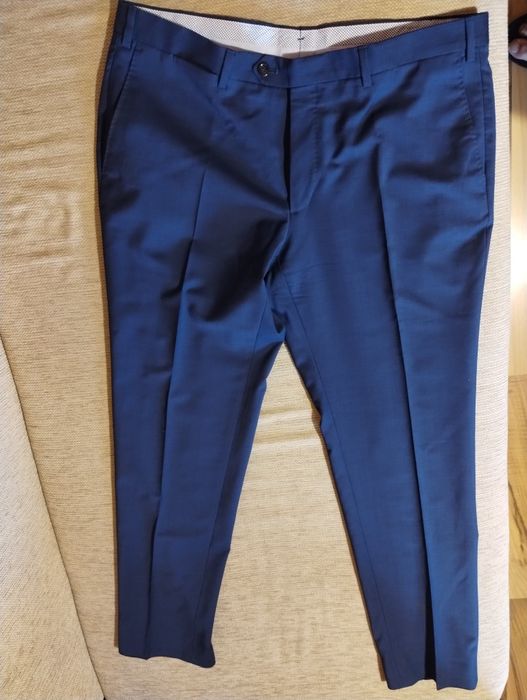 Pantaloni stofa barbati noi Massimo Dutti si Christian Berg