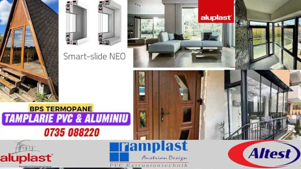 Ferestre și Uși PVC Iași cu Geam Termopan Balcoane Terase – Preț bun