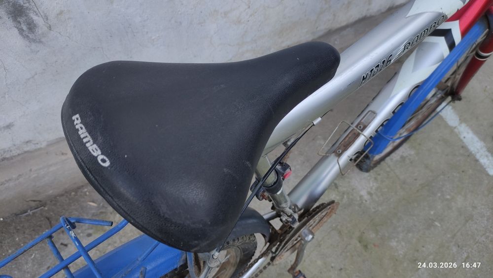 Срочно. Велосипед Rambo 26 с корзиной (под восстановление)