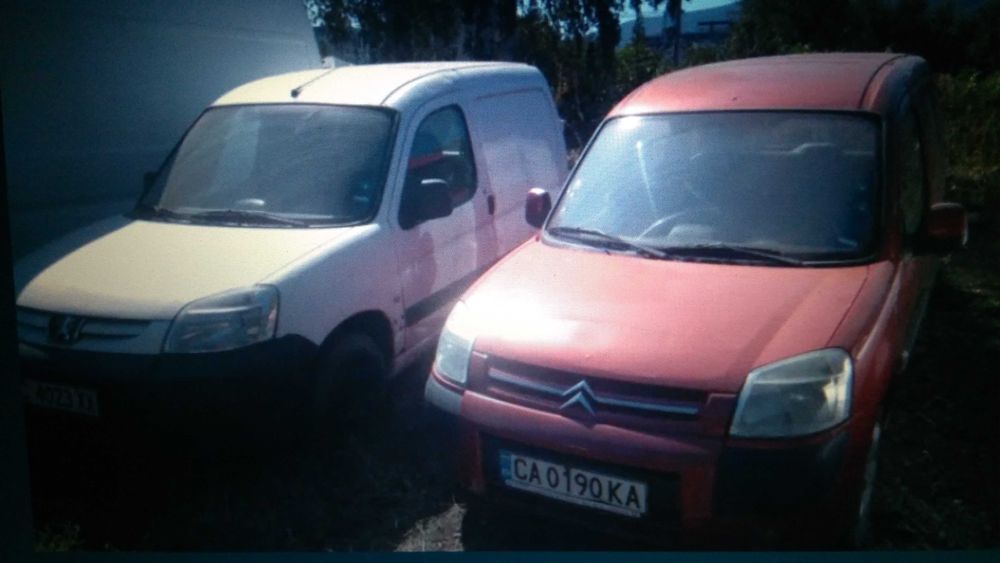 Продавам Ситроен Берлинго и Пежо Партнер-цели и на части