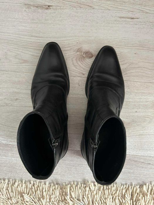 Мъжки кожени боти Hugo Boss