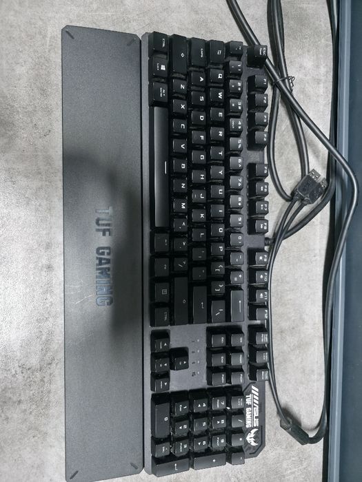 Tastatura gaming mecanica ASUS TUF Gaming K3, RGB,