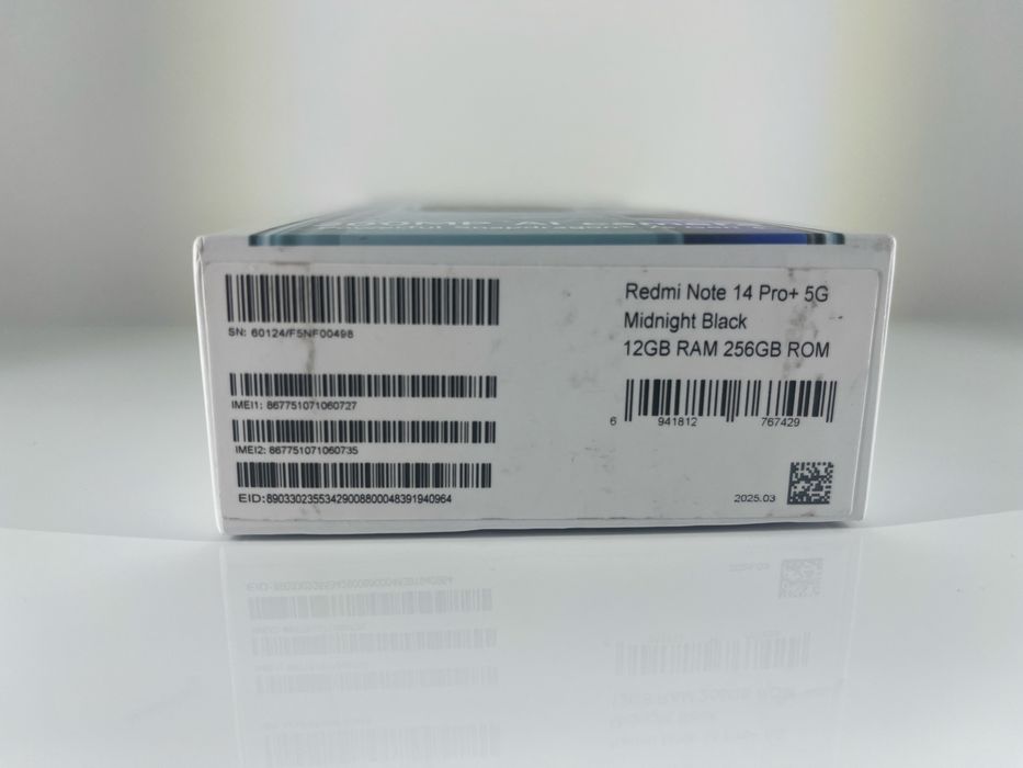 Redmi Note 14 Pro+ 256GB Produs Nou Sigilat