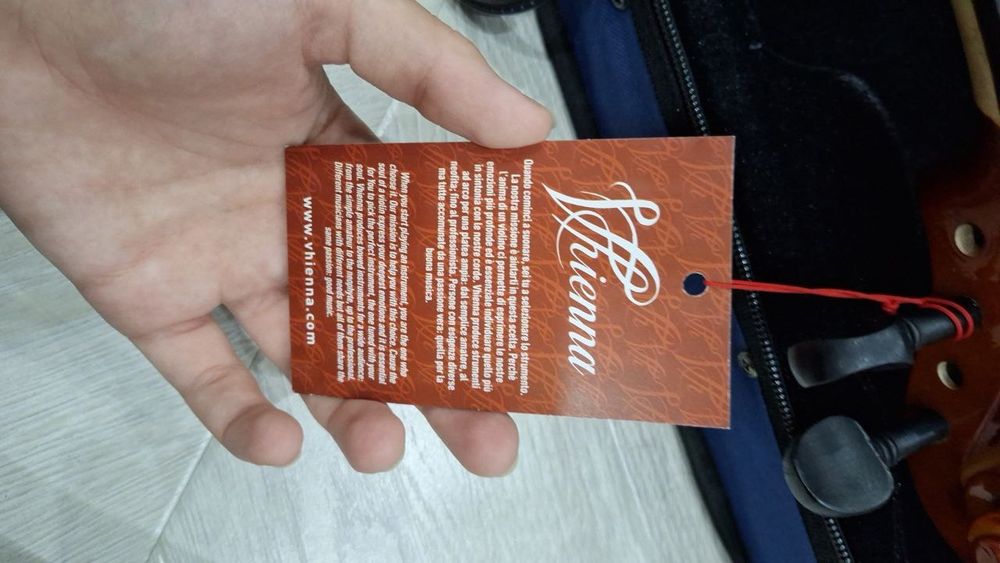 Skripka, ishlatilmagan+чехол