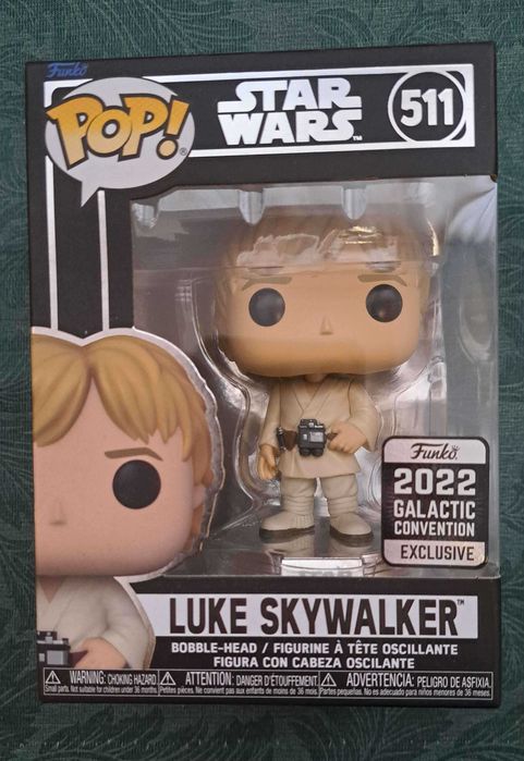 Funko Pop Star Wars, Luke Skywalker 2022 galactic convention exclusivе