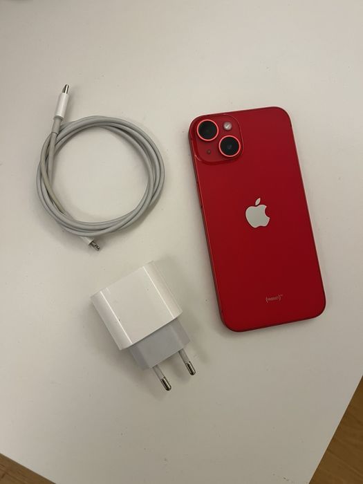 Телефон Iphone 14 red 128GB Айфон 14