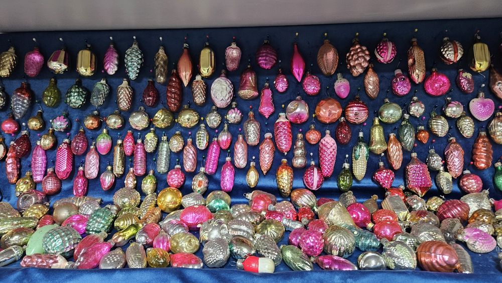 Ёлочные игрушки из детства СССР, винтаж