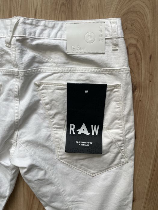 G-Star Raw Afrojack A crotch White tapered/Нови мъжки дънки W38