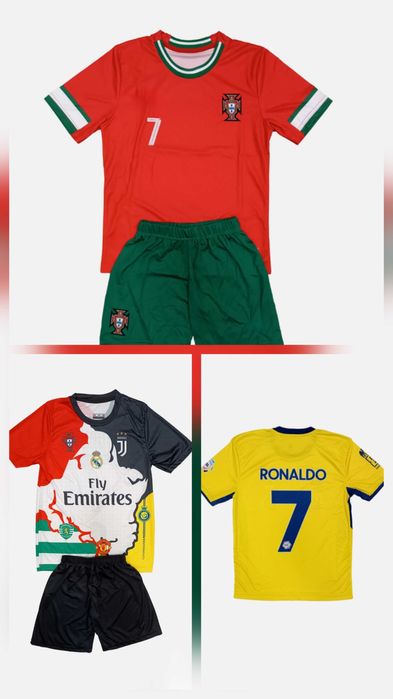 Роналдо 3 модела екипи 2025 и 2026г новия сезон детски  екипи ronaldo